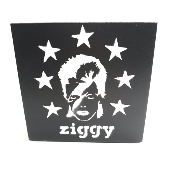 ZIGGY Stardust David Bowie inspired Rocker Box 4.5”x2.5” graffiti handma… - Picture 13 of 13